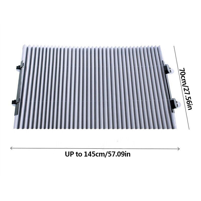 Retractable Auto Roller Sunshade Blinds for Car Front Windscreen