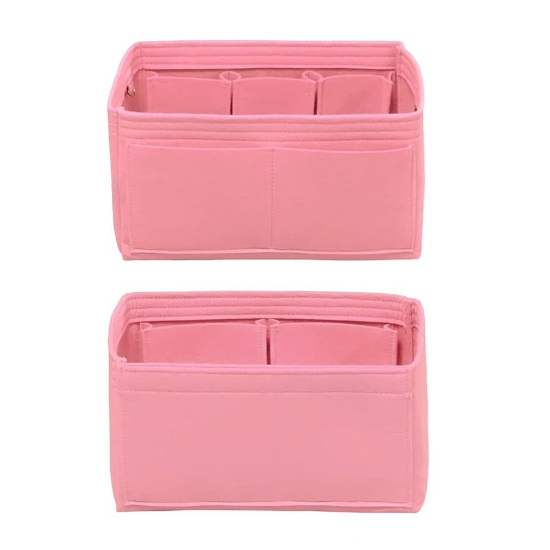 Felt Type Handbag Organizer and Travel Essential Insert Pouch