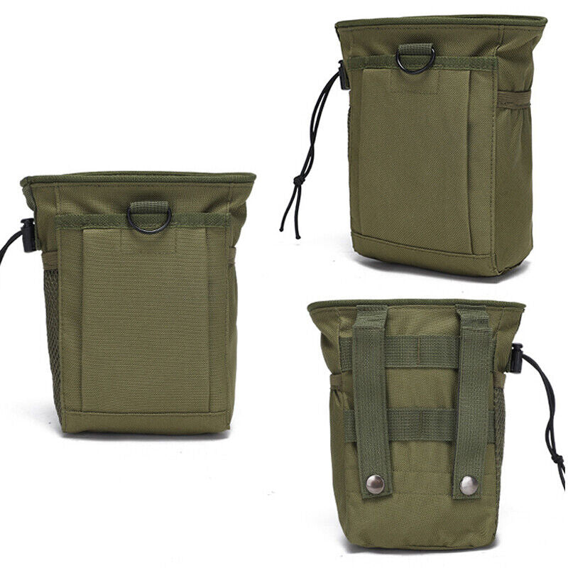 Military Style Tactical Dump Utility Pouch Bag for Ammo, Hunting, Hiking and Other Outdoor Activities