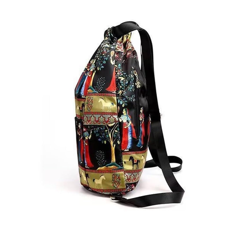 Foldable Drawstring Large Capacity Travel and Sports Backpack