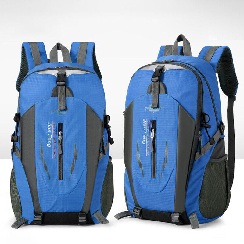 40L Large Capacity Outdoor Waterproof Hiking, Camping Travel Backpack