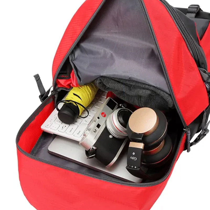 40L Large Capacity Outdoor Waterproof Hiking, Camping Travel Backpack