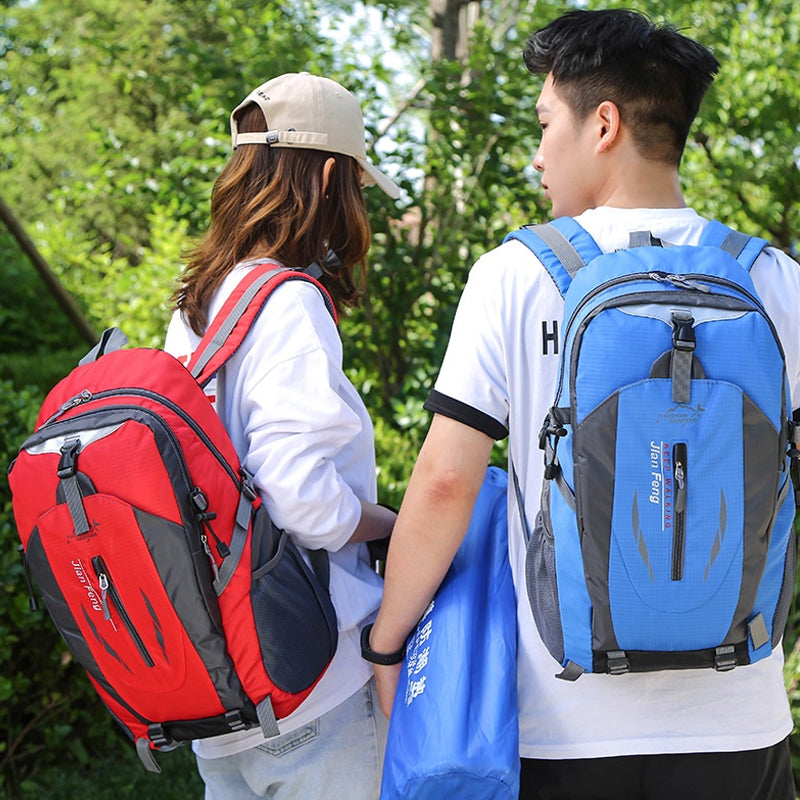 40L Large Capacity Outdoor Waterproof Hiking, Camping Travel Backpack