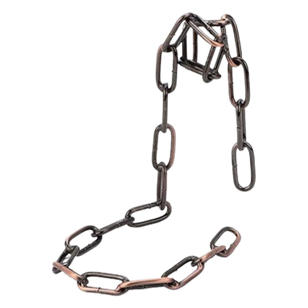 Magic Floating Wine Bottle Holder Unique Link Chain Rack for Airborne Bottle Display