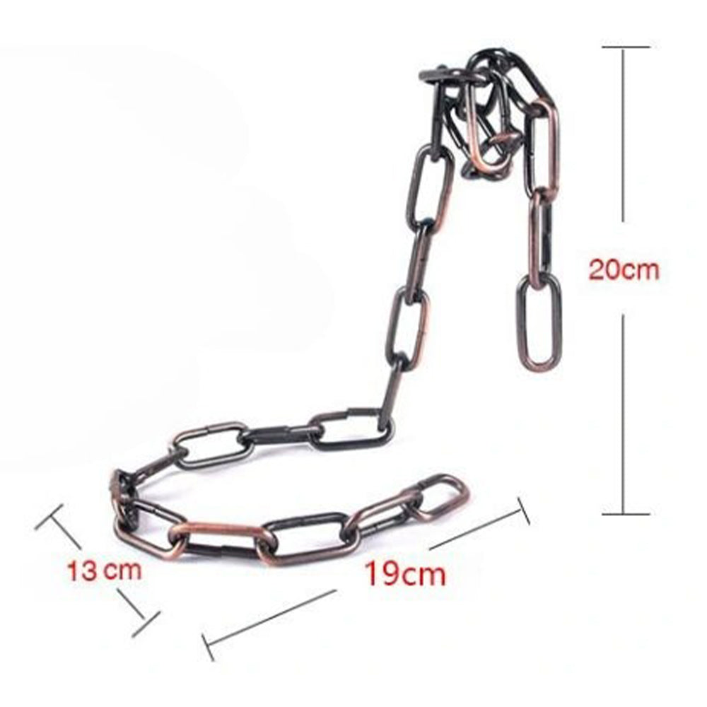 Magic Floating Wine Bottle Holder Unique Link Chain Rack for Airborne Bottle Display