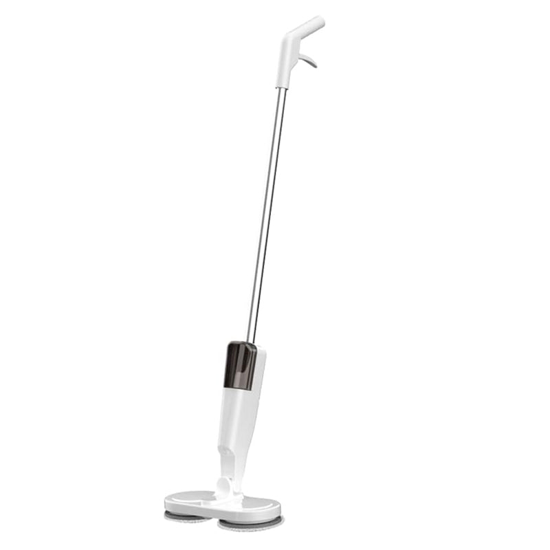 Cordless Electric Spin Mop Polisher with Water Tank and Cloths- USB Charging