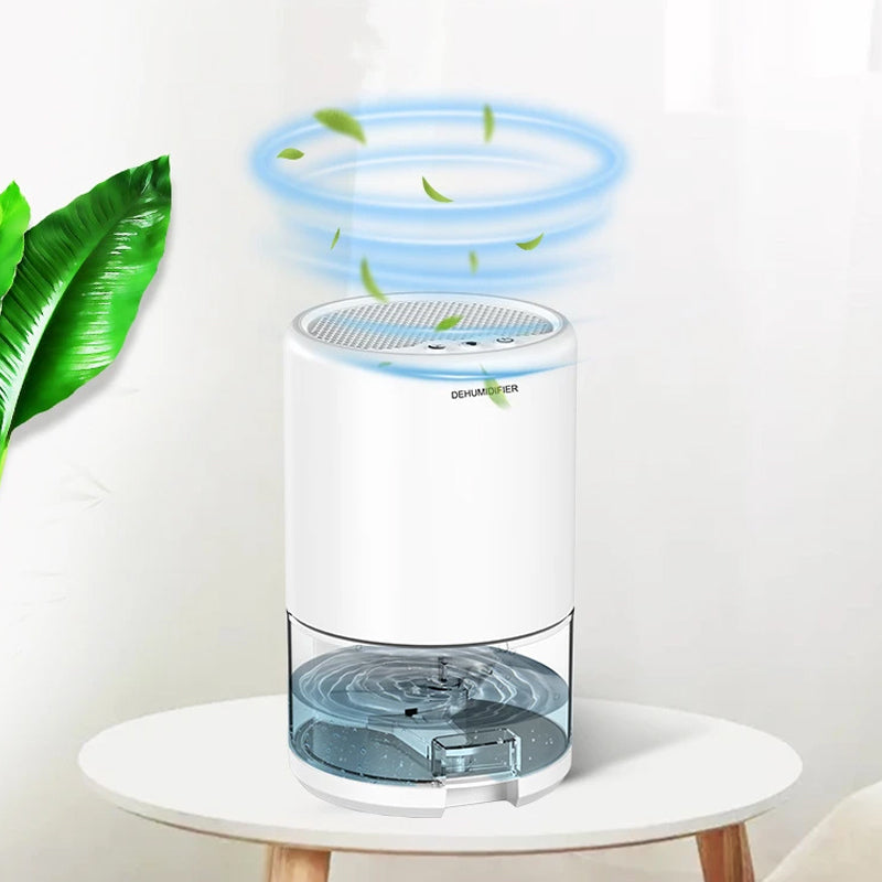 Moisture Absorber Mini Air Dehumidifier Room Air Dryer- Black, White