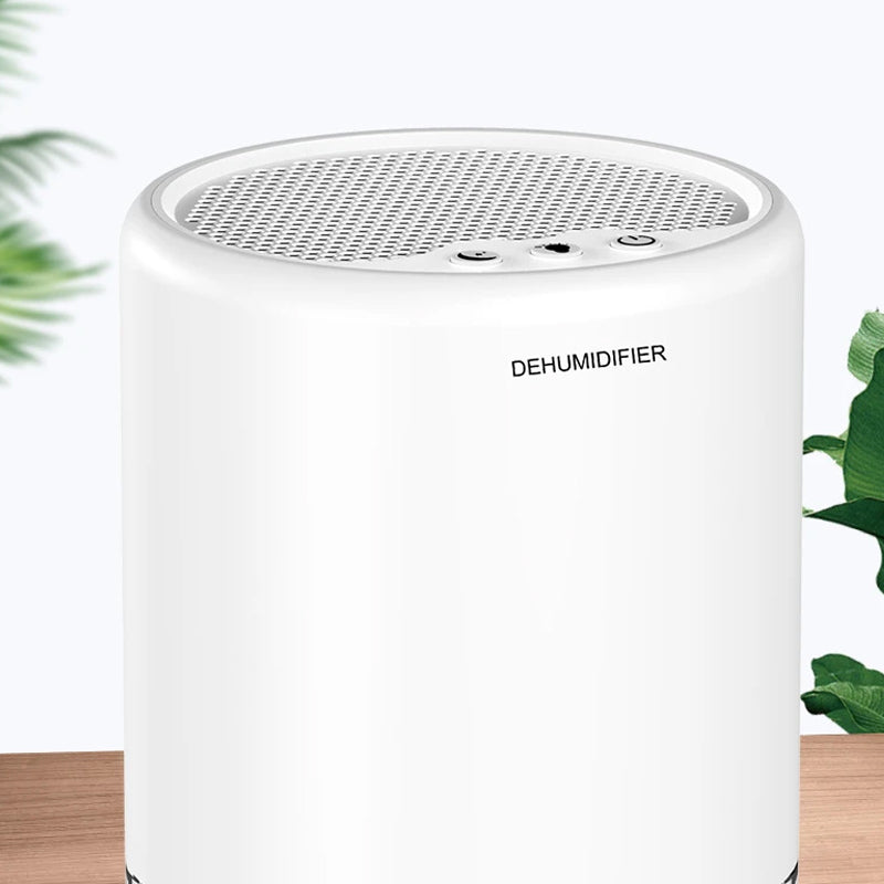 Moisture Absorber Mini Air Dehumidifier Room Air Dryer- Black, White