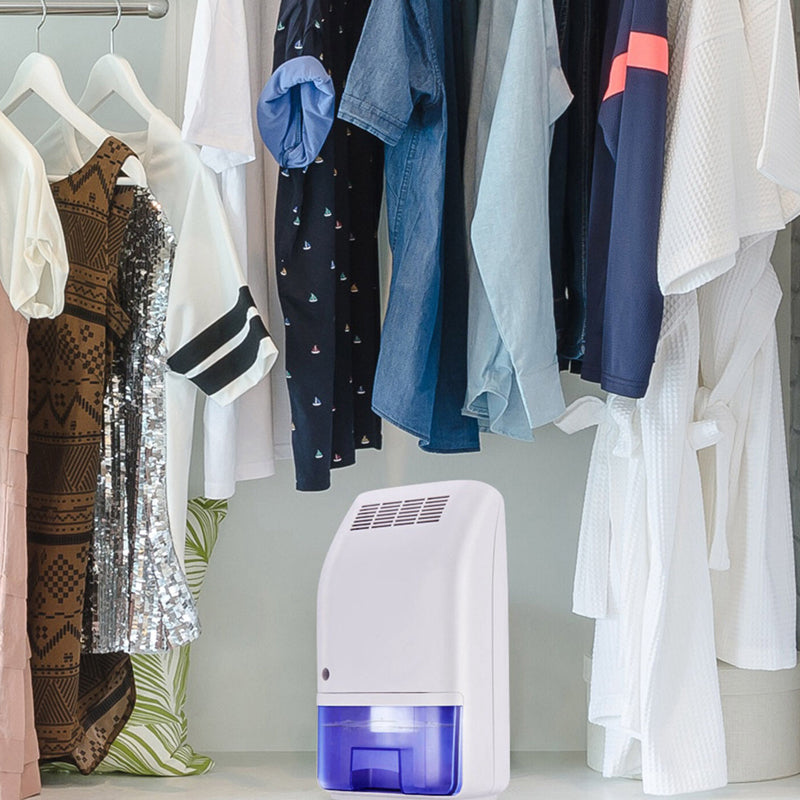 700ml Mini Portable Moisture Absorber Room Air Dehumidifier Plugged-in