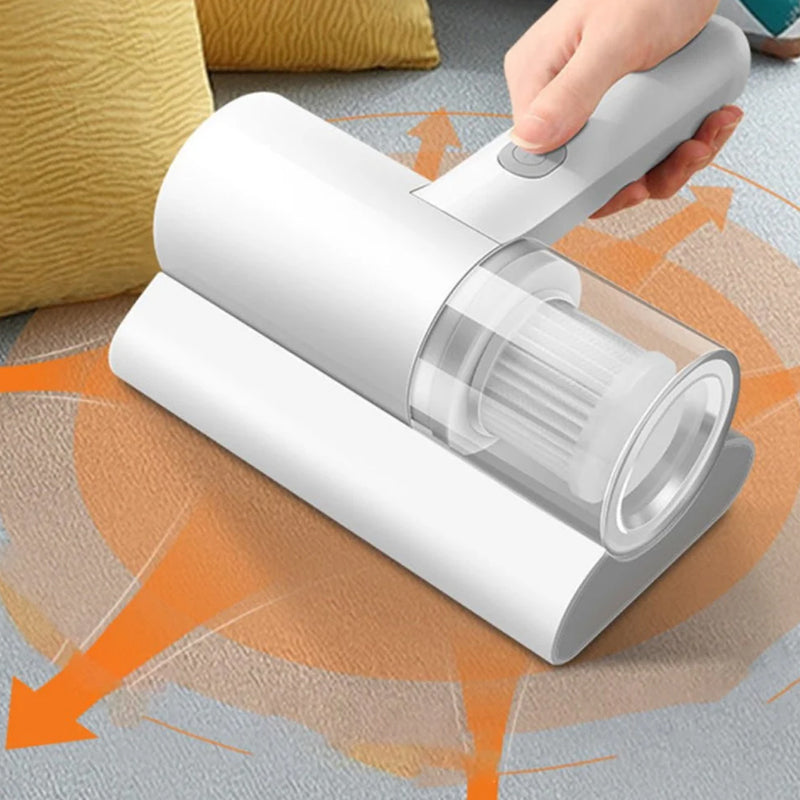 UV Dust Mite Handheld Cordless Mattress Vacuum Cleaner- USB Rechargeable