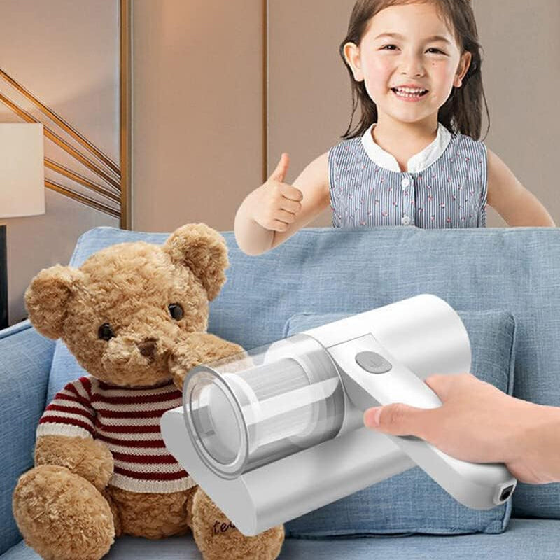 UV Dust Mite Handheld Cordless Mattress Vacuum Cleaner- USB Rechargeable