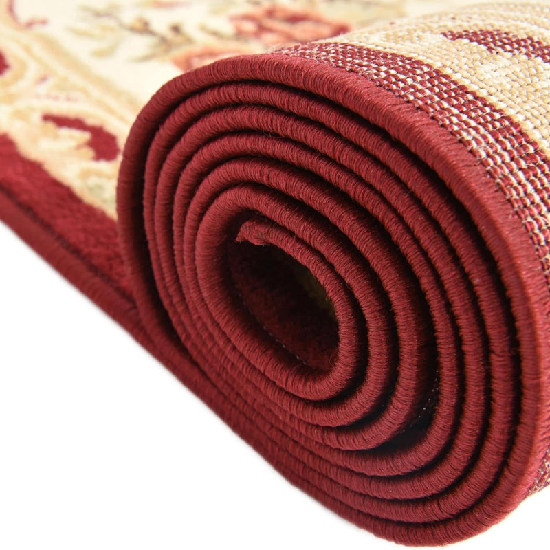 Easy to Clean Floor Carpet Rug with Non-Slip Backing in Circle/Square