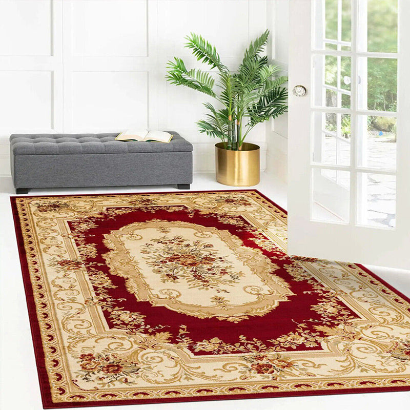 Easy to Clean Floor Carpet Rug with Non-Slip Backing in Circle/Square