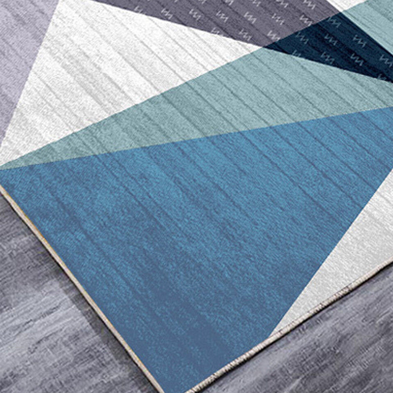 Easy to Clean Floor Carpet Rug with Non-Slip Backing in Circle/Square