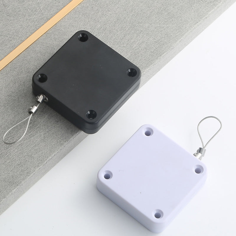 Set of 2 High Resistance Automatic Reel Sliding Retractable Door Closer