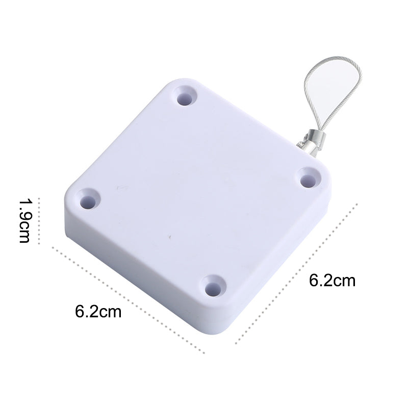 Set of 2 High Resistance Automatic Reel Sliding Retractable Door Closer