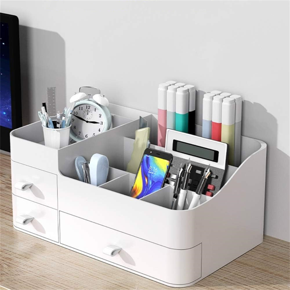 STORFEX Multifunctional Makeup Organizer - Vanity Organizer With Drawers