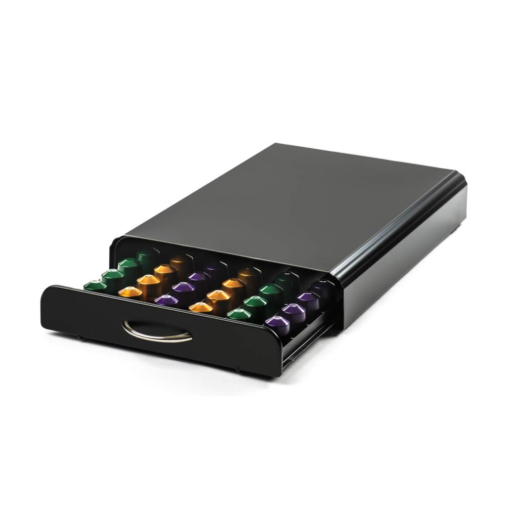 STORFEX 60pcs Nespresso Capsule Drawer Pod Holder - Coffee Machine Stand