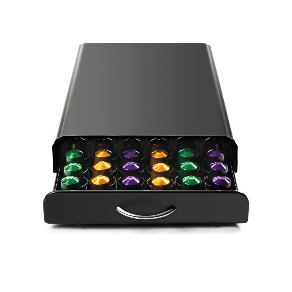 STORFEX 60pcs Nespresso Capsule Drawer Pod Holder - Coffee Machine Stand