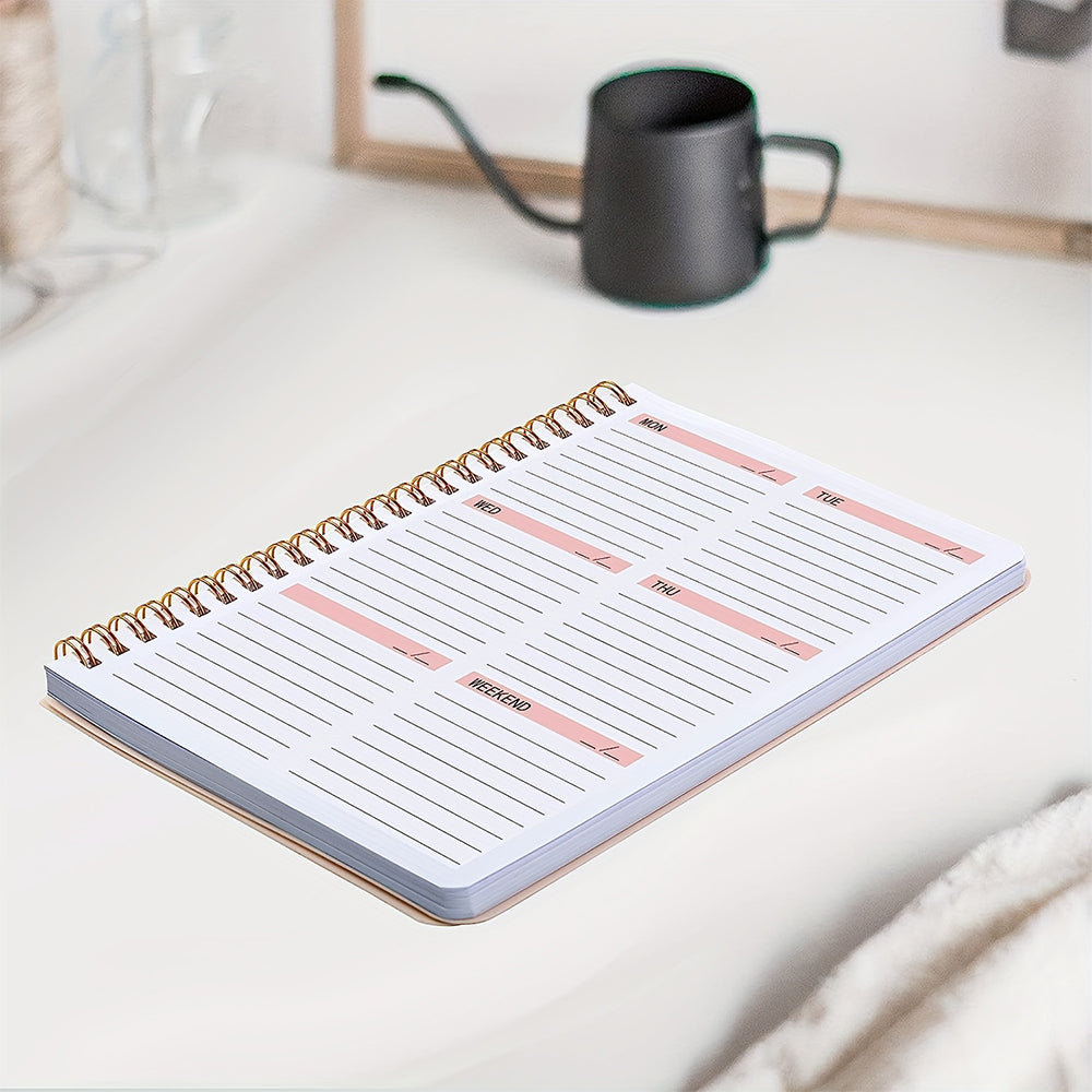 A5 To Do List Weekly Goals Notebook