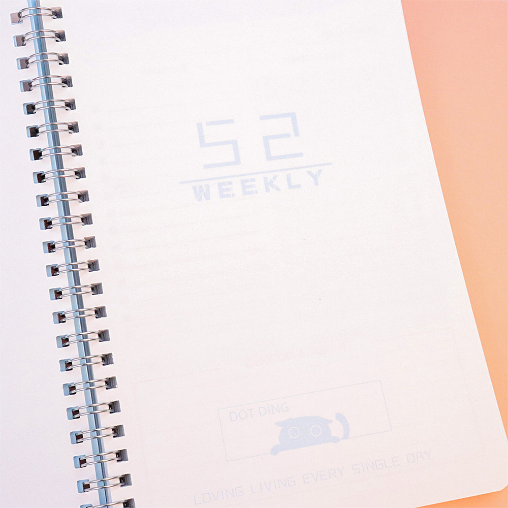 A5 To Do List Weekly Goals Notebook
