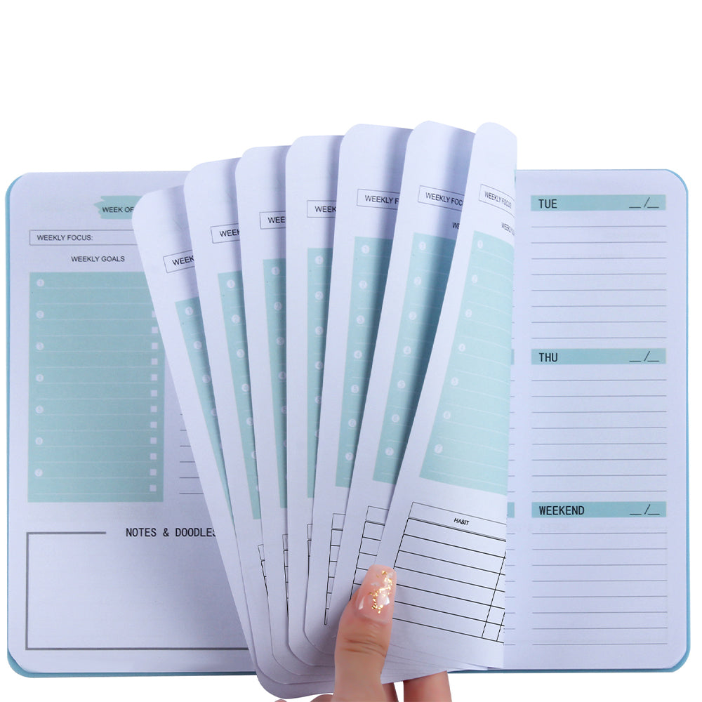 A5 To Do List Weekly Goals Notebook