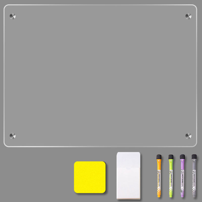 Magnetic White Board Monthly Weekly Planner Dry Erase Refrigerator Message Board