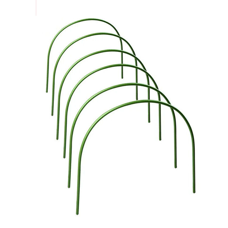 6Pcs Greenhouse Plant Hoop Grow Garden Tunnel Hoops Support Hoops Garden Stakes