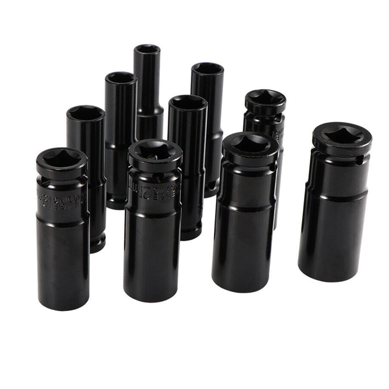 1/2" Drive Deep Impact Socket Set Heavy Duty Metric Garage Tool  - Available in 20pcs and 30pcs