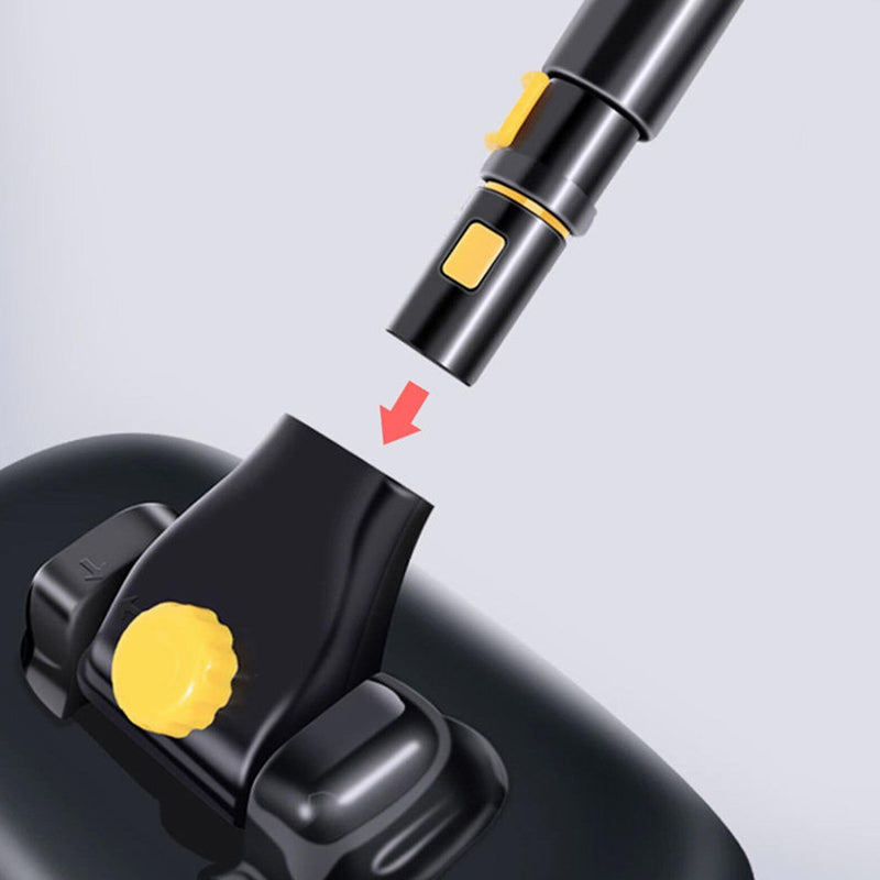 Extendable Long Handles Car Window Cleaning Mop with Scratch - Free Bristles