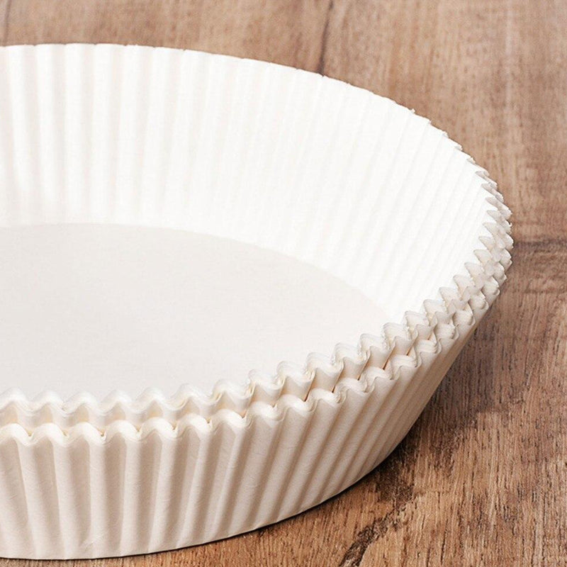 50pcs Air Fryer Disposable Non-Stick Pan Parchment Baking Paper Liner - Available in Round and Square