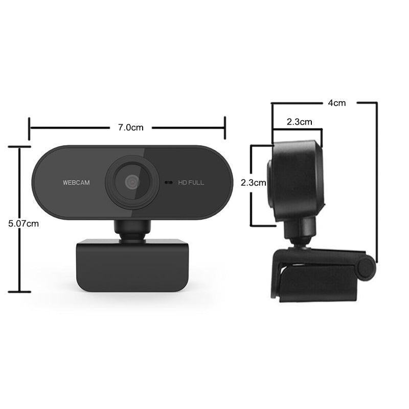 Full HD 1080P Web Camera with Microphone