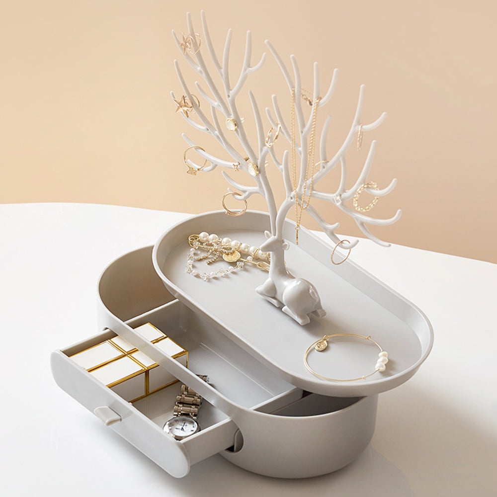 Antlers Tree Tower Jewelry Display Stand for Ring Earrings Necklace Bracelet