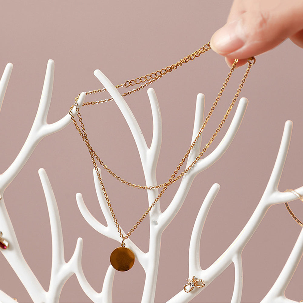 Antlers Tree Tower Jewelry Display Stand for Ring Earrings Necklace Bracelet