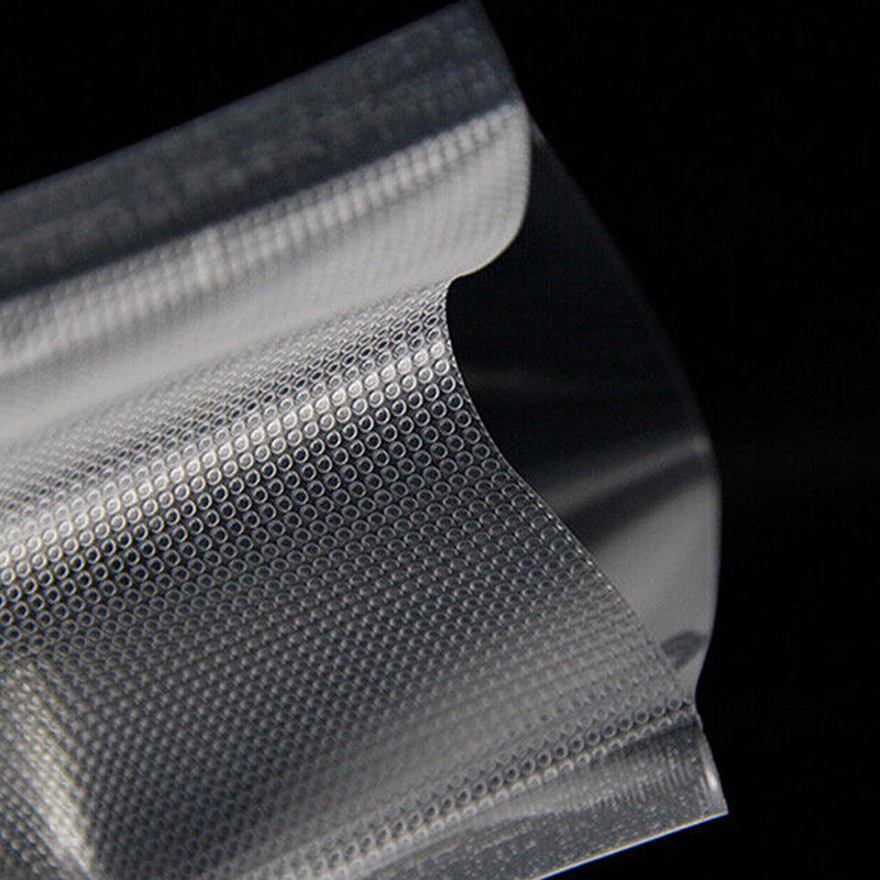 100pcs Clear Food Grade Pre-Cut Food Saver Vacuum Sealer Bags