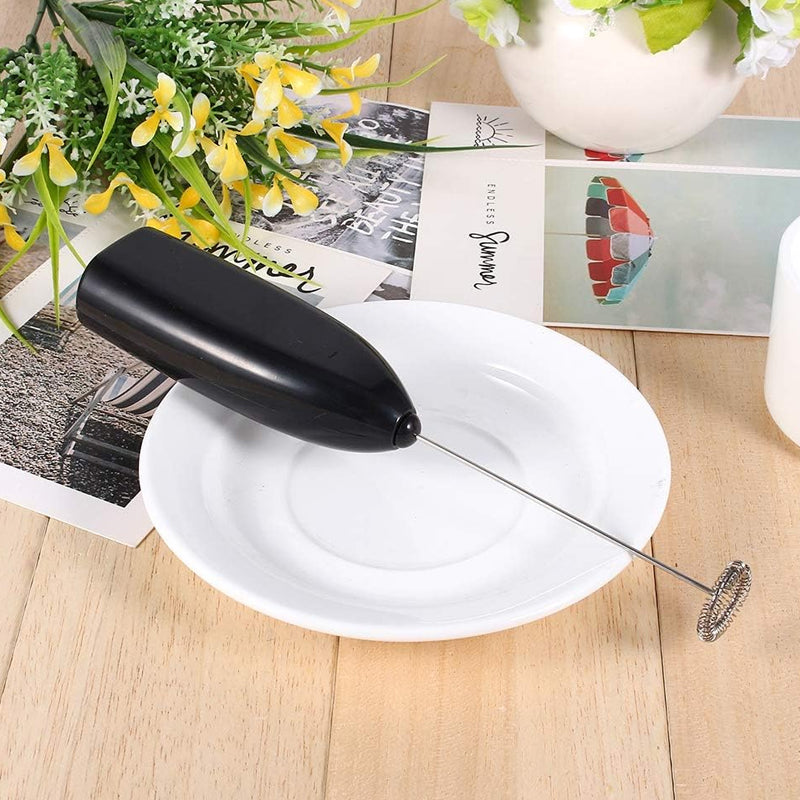Electric Mini Foamer Milk Frother Egg Beater and Stirrer Kitchen Tool - Battery Powered