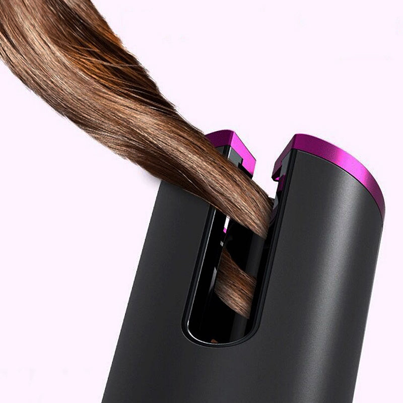 Portable Cordless Auto-Rotating Hair Curler - USB Rechargeable