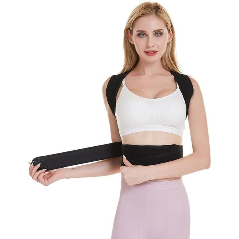 Posture Corrector Lumbar Brace Belt for Shoulder and Back Support