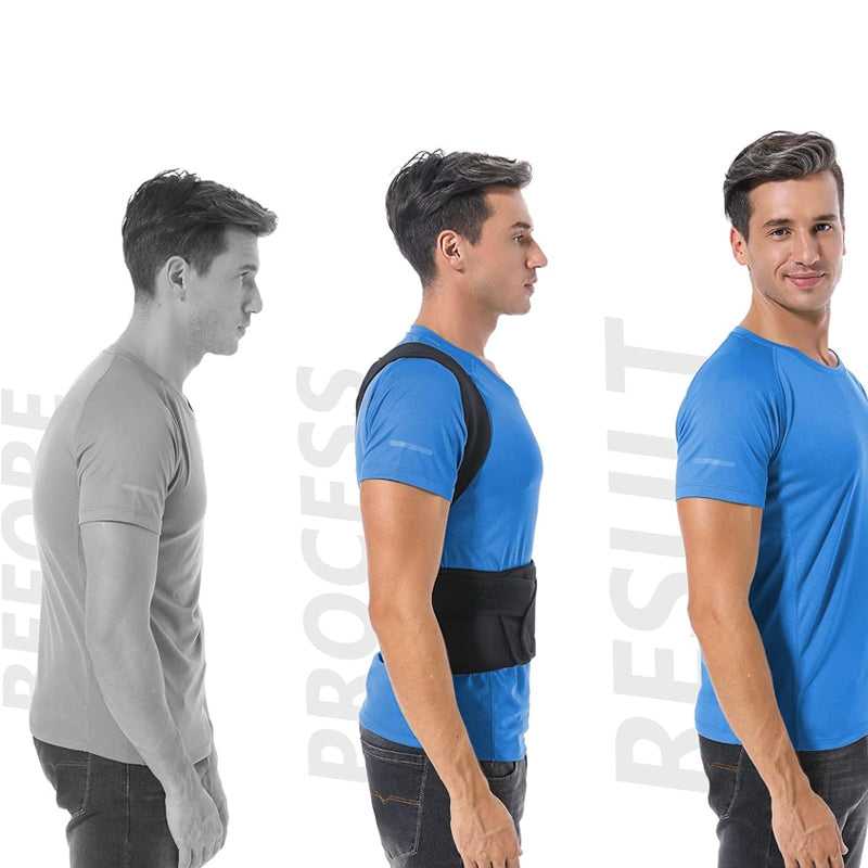 Posture Corrector Lumbar Brace Belt for Shoulder and Back Support