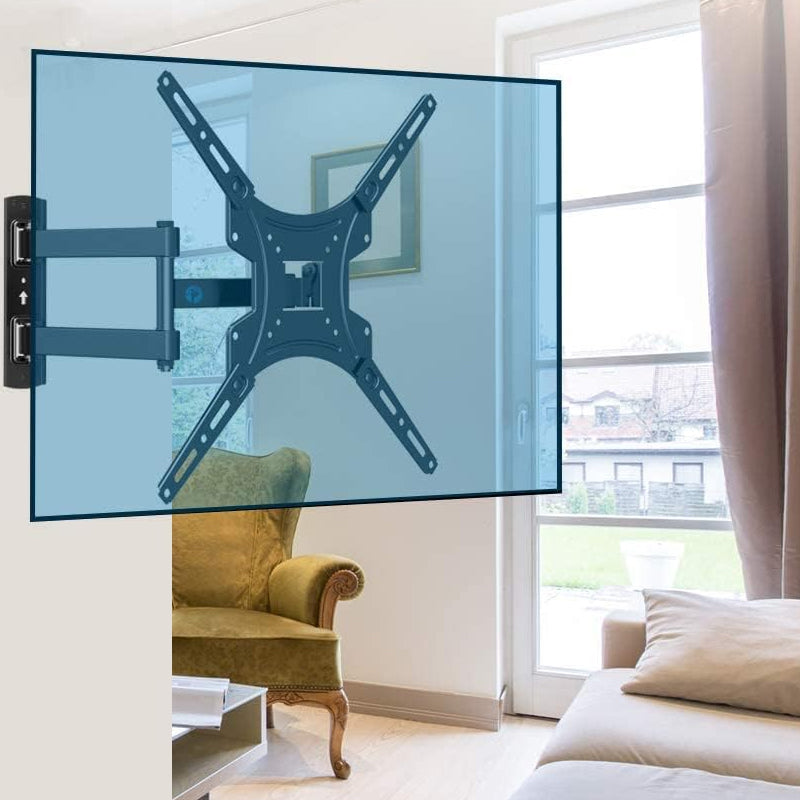 Full Motion Swivel & Tilt Wall Mount TV Bracket
