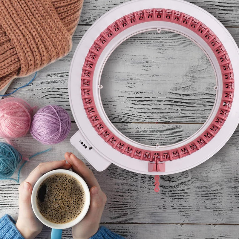 22/40 Needles DIY Knitting Machine Smart Weaving Knit Rotating Machine