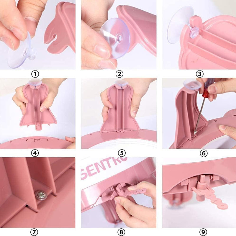 22/40 Needles DIY Knitting Machine Smart Weaving Knit Rotating Machine