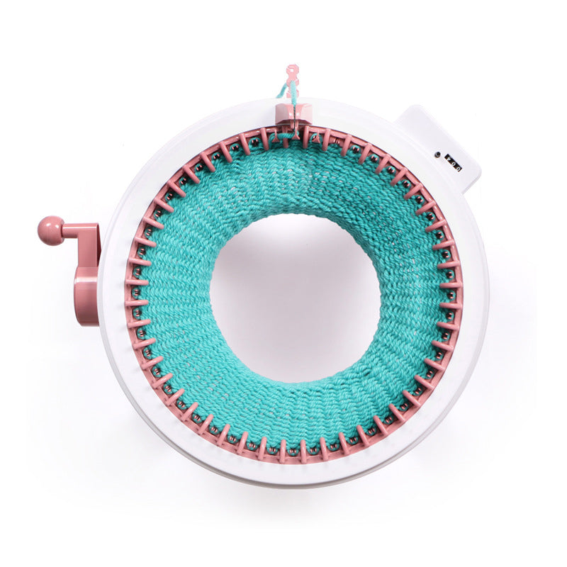 22/40 Needles DIY Knitting Machine Smart Weaving Knit Rotating Machine