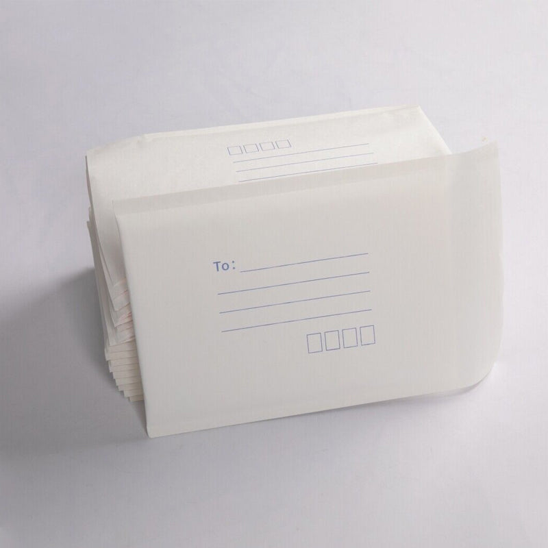 Printed Kraft Paper Padded Envelope Mailer Bags - 2 Sizes Available