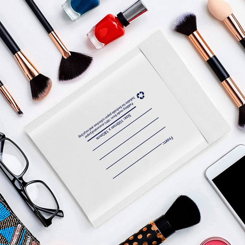 Printed Kraft Paper Padded Envelope Mailer Bags - 2 Sizes Available