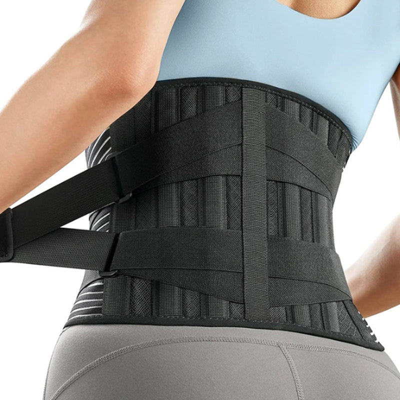 Breathable and Stretchable Pain Relief Lower Back Posture Support Braces