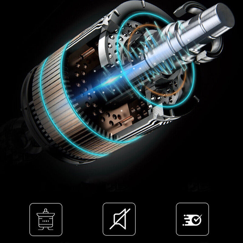 Automatic Electric Pet Nail Grinder with LED Guide Light - USB Rechargeable