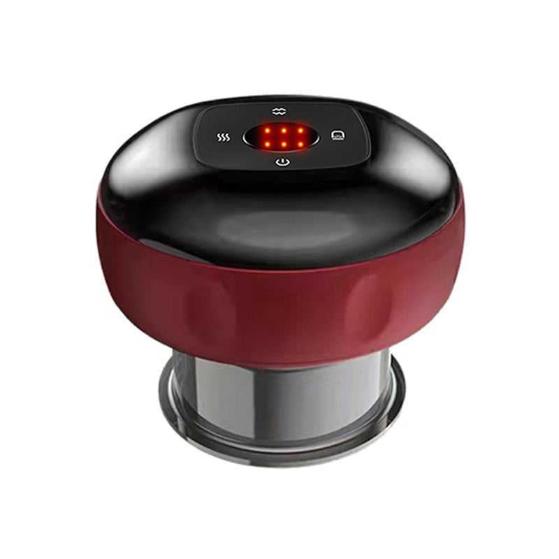 Electric Cupping Therapy Smart Red Light Heating Scraping Massager