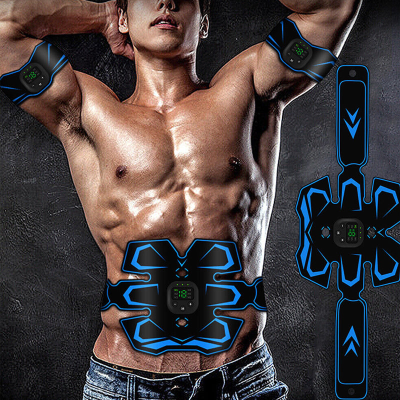 EMS Abdominal Muscle Toning Trainer ABS Stimulator Toner Fitness Belt Exerciser