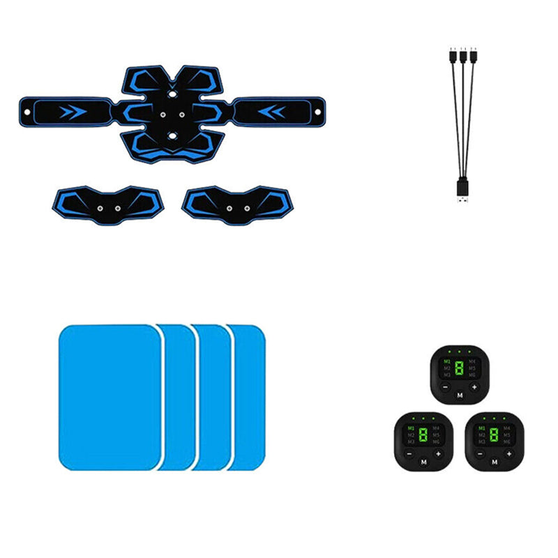 EMS Abdominal Muscle Toning Trainer ABS Stimulator Toner Fitness Belt Exerciser